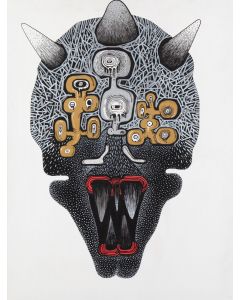 / Niebieski Robi Kreski, "Skull #6", 2013 - pic 1