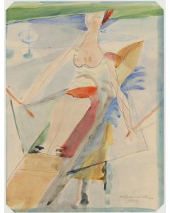 Hanna Pachniewska-Betley, Wioślarka, 1949 - pic 1