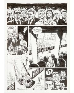 Tadeusz Raczkiewicz, "Asurito Sagishi", plansza komiksowa nr 34, 2012 - pic 1