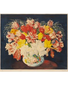 Mojżesz (Moise) Kisling, Bukiet kwiatów, 1952 - pic 1