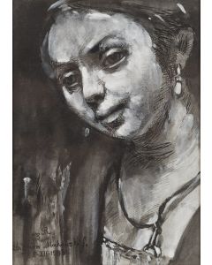 Zbigniew Makowski, Portret kobiety , 1983 - pic 1