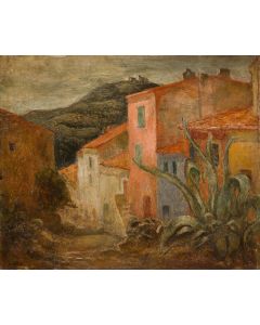 Paweł Dadlez, "Uliczka w Collioure", po 1928 - pic 1