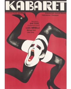 Wiktor Górka, Plakat do filmu "Kabaret", reż. Bob Fosse, 1973 - pic 1