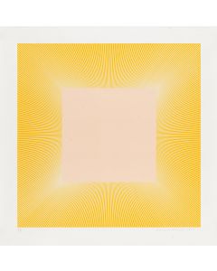 Richard Anuszkiewicz, "Yellow sunny", 1980 - pic 1