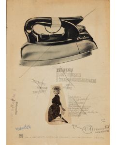 Projekt reklamy żelazka do magazynu "Ty i Ja", 1963 - pic 1