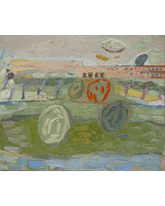 Stanisław Fijałkowski, "Pejzaż ze Świdnicy", około 1950 - pic 1