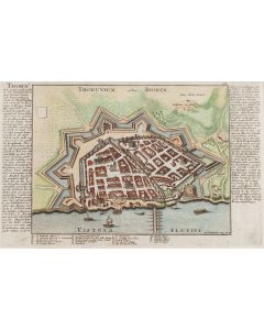 Matthäus Merian, Toruń, widok miasta z lotu ptaka, 1652 - pic 1