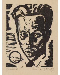Werner Göritz, Głowa mężczyzny, 1931 - pic 1