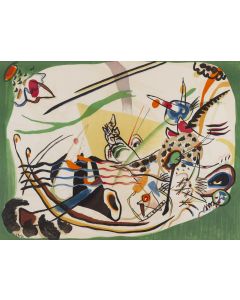 Wassily Kandinsky, "Le Bord Vert", 1919/1957 - pic 1
