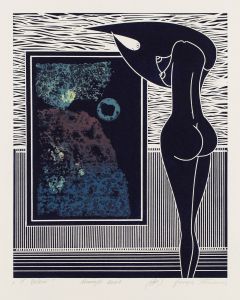 Henryk Płóciennik, "W galerii", 2001 - pic 1