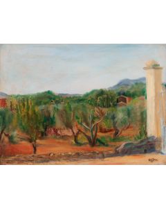 Henryk Hayden, Gaj oliwny w Roussillon d’Apt, 1943 - pic 1