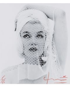 Bert Stern, Marilyn Monroe w ślubnym welonie, 1962/2011 - pic 1