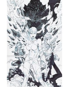 Adam Kmiołek, Kopia planszy WildC.A.T.S, (M. Silvestri, J. Weems), XX/XXI w. - pic 1