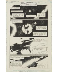 Mike Avon Oeming, Doug Selogy, DC, "Judge Dredd", plansza nr 1, 1994 - pic 1