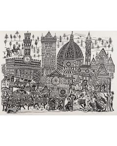 Teresa Jakubowska, "Florencja", 1968 - pic 1
