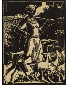 Edmund Ludwik Bartłomiejczyk, „Dziewczyna z kozami”/ „Esterka” - pic 1
