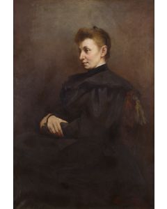 Włodzimierz Tetmajer, Portret Celiny z Libeltów Łepkowskiej, XIX/XX w. - pic 1