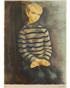 Mojżesz (Moise) Kisling, Portret chłopca, 1937 - pic 1