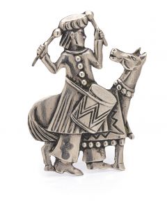 "Lajkonik" brosza, lata 50. XX w. - pic 1