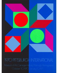 Victor Vasarely, "Pitsburgh International", 1970 - pic 1