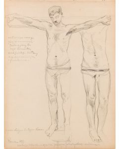 Jan Styka, "Pierwsze studium do Cyrku Nerona", 1899 - pic 1