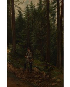 Włodzimierz Łuskina, "Na stanowisku" , 1891 - pic 1