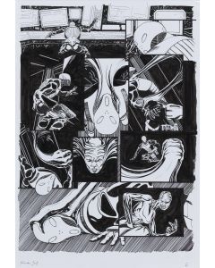 Nikodem Cabała, "BiOCOSMOSIS: Emnisi - Antologia #2 Tolaki cz. 2 - Wiedźma Eva", plansza nr 6, 2008 - pic 1