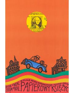 Jerzy Flisak, Plakat "Papierowy księżyc", reż. Peter Bogdanovich, 1975 - pic 1