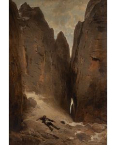 Melchior Fritsch, Strzelec w górach, 1879 - pic 1