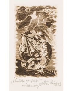 Stanisław Rolicz, "Statek na fali", 1944 - pic 1