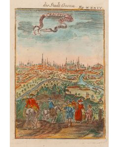 Alain Manesson Mallet, Cracovie/ch. De Cracovie, 1686 - pic 1