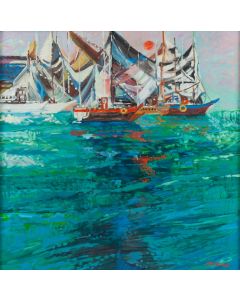 Jan Szancenbach, "Port Rybacki", 1985 - pic 1