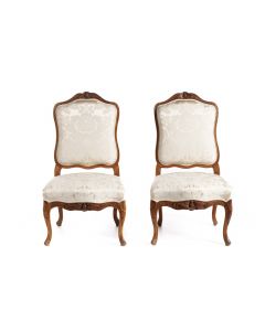 Para krzeseł a'la Reine z epoki Ludwika XV, 1 poł. XVIII w. - pic 1