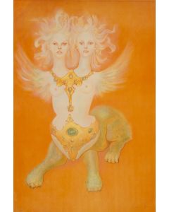 Leonor Fini, Dwugłowy sfinks (Sphinx à deux têtes) - pic 1