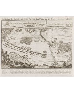 Matthäus Merian, Trzeci dzień bitwy o Warszawę podczas wojny polsko-szwedzkiej, 30.07.1656 r., Frankfurt n. Menem, 1743 - pic 1