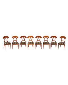 8 krzeseł w stylu biedermeier, 1 ćw. XIX w. - pic 1