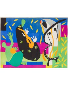 Henri Matisse, "Smutek króla" ("La tristesse du roi"), 1952 - pic 1