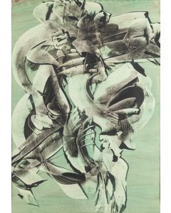 Alfred Lenica, "Urojenie 5", 1964 - pic 1