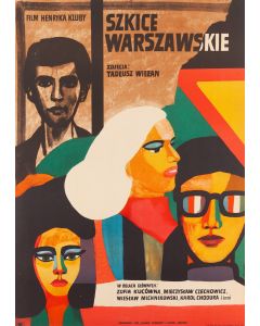 Marian Stachurski, Plakat do filmu "Szkice warszawskie", reż. Henryk Kluba - pic 1