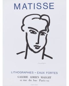 Henri Matisse, "Litographies – Eaux fortes", 1965 - pic 1