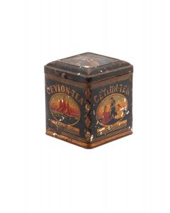 Puszka na herbatę 'Ceylon - Tea', 1 poł. XX w. - pic 1