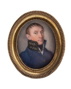 Autor nieznany, Miniatura - Portret Generała Napoleona - pic 1