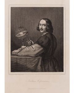 M. Deyerl, Portret Mikołaja Kopernika wg Marco Basaitiego, 1850 - pic 1