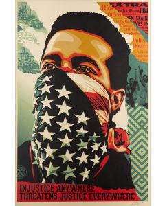 Shepard Fairey, "American Rage", 2021 - pic 1