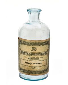 Butelka na esencję rumową, okres międzywojenny - pic 1