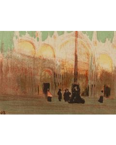 Jan Stanisławski, Plac św. Marka, XIX/XX w. - pic 1
