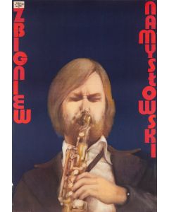 Maciej Urbaniec, Plakat muzyczny ze Zbigniewem Namysłowskim, 2 poł. XX w. - pic 1