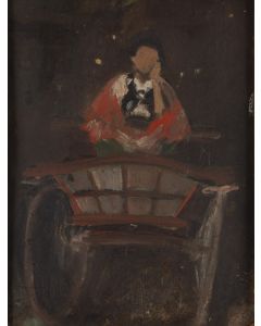 Włodzimierz Tetmajer, Kobieta na wozie, XIX/XX w. - pic 1