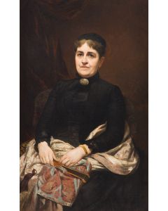 Stanisław Jakub Rostworowski, Portret księżnej Łubieńskiej, 1883 - pic 1
