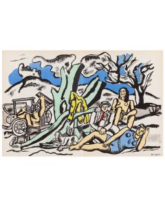 Fernand Léger, "La Partie de Campagne", 1952 - pic 1